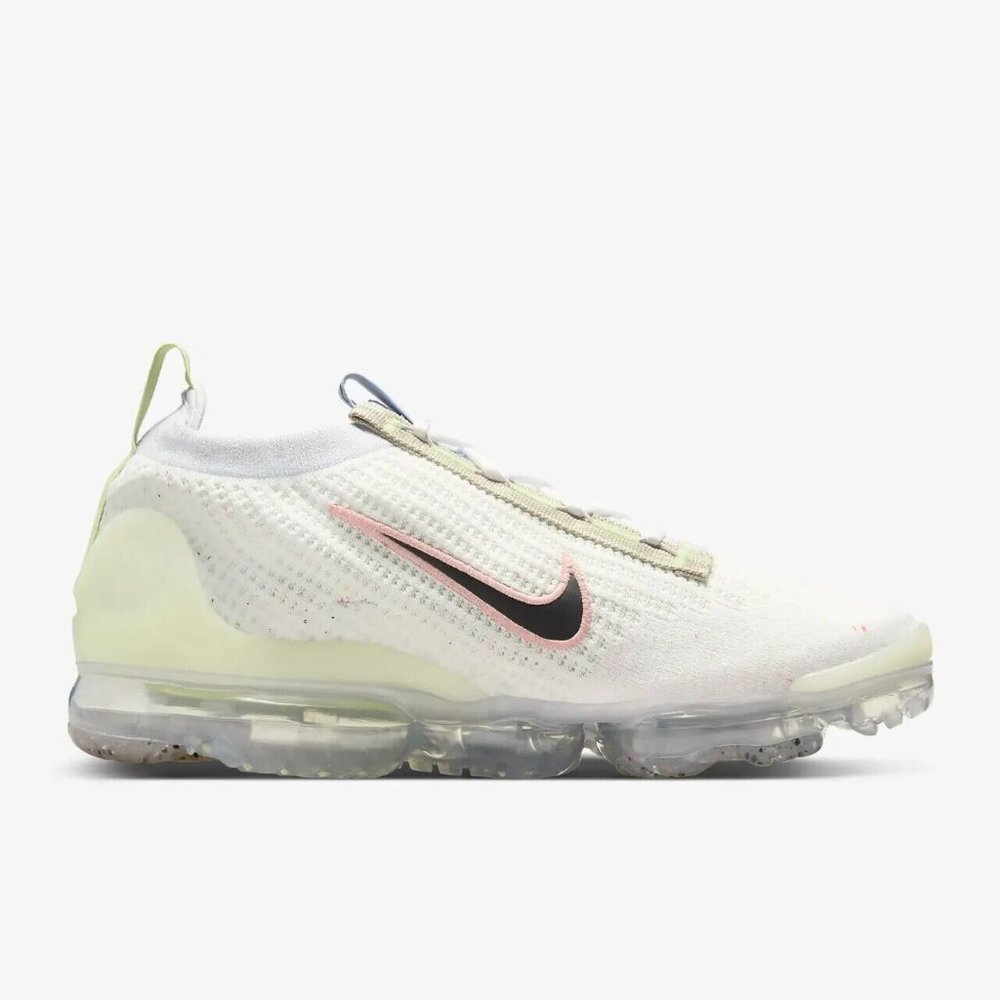 Nike Air VaporMax Flyknit 2021 “Mismatched Swoosh” DQ7633-100 Mens NEW - Picture 7 of 9